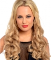 Eva Loose Curl Synthetic half head wig – G1253 - Gallery #2