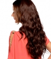 Grace Beach wave Synthetic Half head wig – G1078 - Gallery #2