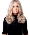 Deluxe Light Chelsea 16" 1 Piece Curly Clip In Hair Extension - Gallery #1