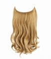 Deluxe Light Chelsea 16" 1 Piece Curly Clip In Hair Extension - Gallery #14