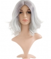 Shaggy - Ombre Curly Middle Parting Full Head Wig - Gallery #1