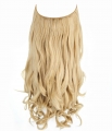Deluxe Light Chloe 20" 1 Piece Curly Clip In Hair Extension - Gallery #5