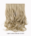 Deluxe Light Chelsea 16" 1 Piece Curly Clip In Hair Extension - Gallery #13