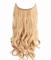 Deluxe Light Chloe 20" 1 Piece Curly Clip In Hair Extension - Gallery #9