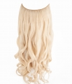 Deluxe Light Chloe 20" 1 Piece Curly Clip In Hair Extension - Gallery #7