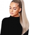 Lily/Tulip Drawstring and clip in Straight Ponytail Hair Extension – B8968 - Gallery #14