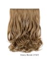 Deluxe Light Chelsea 16" 1 Piece Curly Clip In Hair Extension - Gallery #11