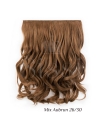 Deluxe Dark Chelsea 16" 1 Piece Curly Clip In Hair Extension - Gallery #15