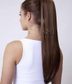Lily/Tulip Drawstring and clip in Straight Ponytail Hair Extension – B8968 - Gallery #12