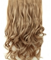 Deluxe Light Chloe 20" 1 Piece Curly Clip In Hair Extension - Gallery #2