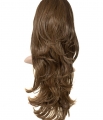 Emma Long wavy synthetic half head wig - Gallery #1