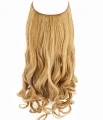 Deluxe Light Chloe 20" 1 Piece Curly Clip In Hair Extension - Gallery #10