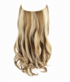 Deluxe Light Chelsea 16" 1 Piece Curly Clip In Hair Extension - Gallery #15