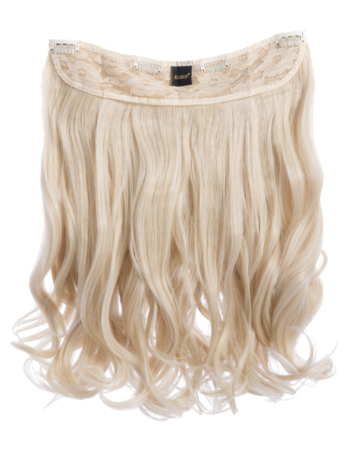 16″ one piece curly clip in extension – G0003 - Product - Sissi Hair