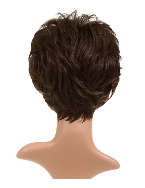 Carol Short Wavy Synthetic Full Head Wig Product Sissi Hair