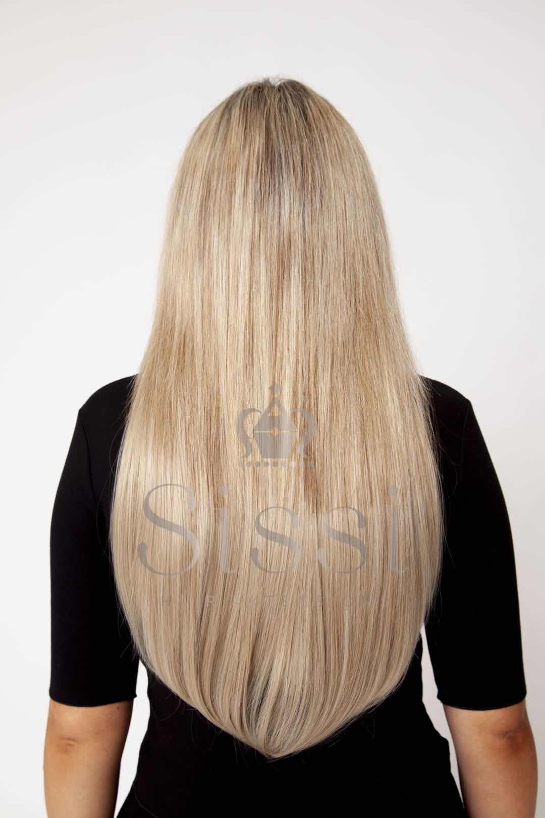 Deluxe Light Shine 24" 1 Piece Straight Clip In Hair Extension