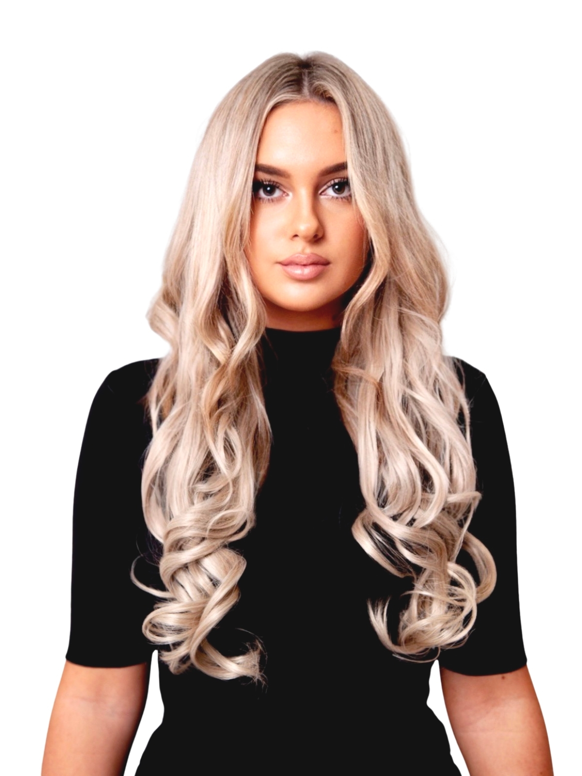 Deluxe Light Chloe 20" 1 Piece Curly Clip In Hair Extension