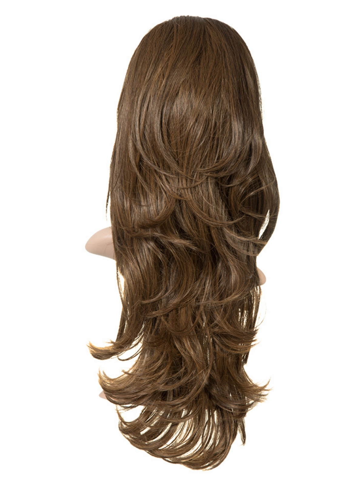 Emma Long wavy synthetic half head wig